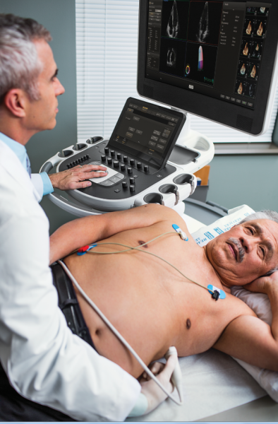 The Philips Epiq cardiac ultrasound system includes automated measurements and anatomical identification based on an artificial intelligence algorithm. #ASE #ASE16