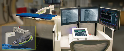 Cordinus Vascular Robotics CorPath Cath Lab Robotics Systems Angioplasty