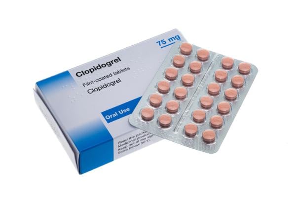 Antiplatelet Plavix (Clopidogrel). OPT-PEACE trial found that nearly all patients receiving antiplatelet therapy developed evidence of abnormal gastrointestinal (GI) mucosal findings on capsule endoscopy. GettyImages 