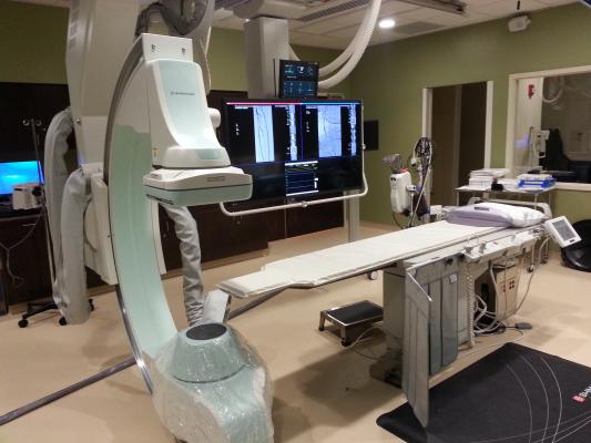 Shimadzu, Trinias C-12, First Coast Heart, angiography system, cath lab