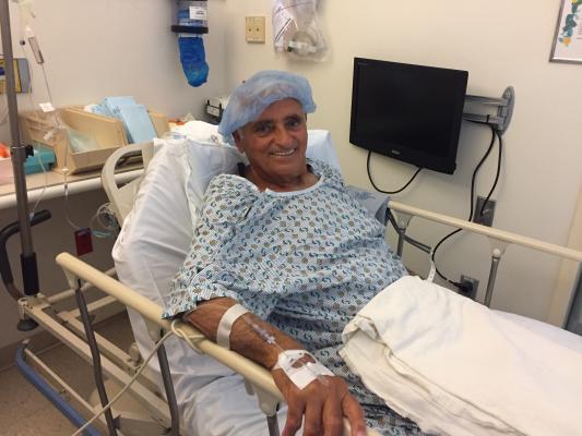 79-year-old Tony Marovic had a right carotid endarterectomy shortly after discovering a 95 percent blockage of his carotid artery at a health and wellness screening event