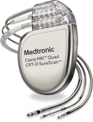 Medtronic, Claria MRI Quad CRT-D SureScan, FDA approval