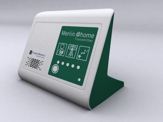 St. Jude Medical, Merlin, remote monitoring, lower costs, hospitalizations, HRS