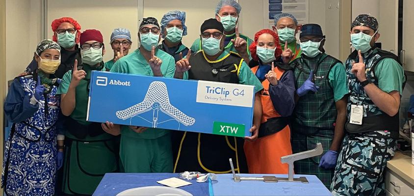 UC Davis is one of the first sites nationwide to treat tricuspid regurgitation using a minimally invasive catheter system