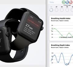 The Vagus Breathe ECG app for the Apple Watch is the first test to measure the exact breathing flow with an electrocardiogram (ECG) recording. It uses a 30-second breathing test for wearable device. It is being used to monitor long-COVID patients.
