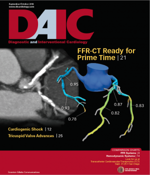 Diagnostic and Interventional Cardiology, DAIC, magazine September-October 2018 issue cover.