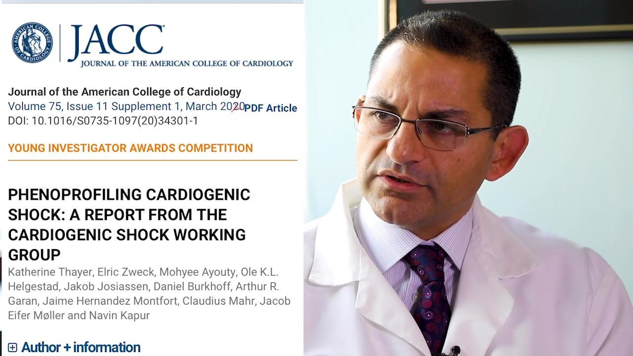 Video New Research In Cardiogenic Shock At Tufts Medical Center Daic