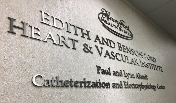 Henry Ford Heart and Vascular Center, cardiology department.
