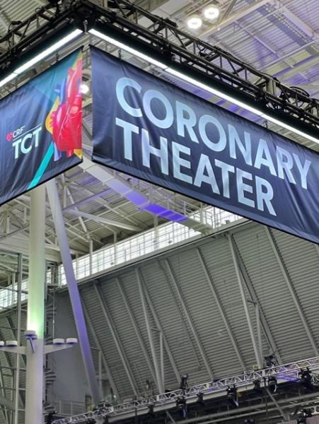 The Coronary Theater featured AHA at TCT: Moderated Case Discussions in Stable Ischemic Heart Disease.