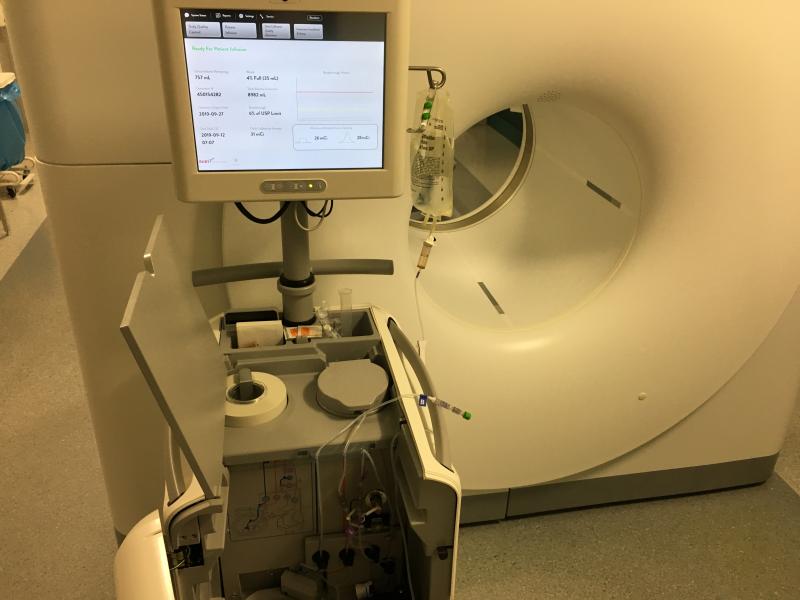 A view of the new dedicated cardiac PET-CT system installed at Rush University Medical Center in Chicago. Attendees had a chance to visit Rush on a special tour during ASNC 2019.