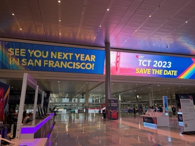 Attendees at this year's CRF/TCT symposium were encouraged to mark their calendars for next year's event, scheduled for October 23-27, 2023 in San Francisco, CA.