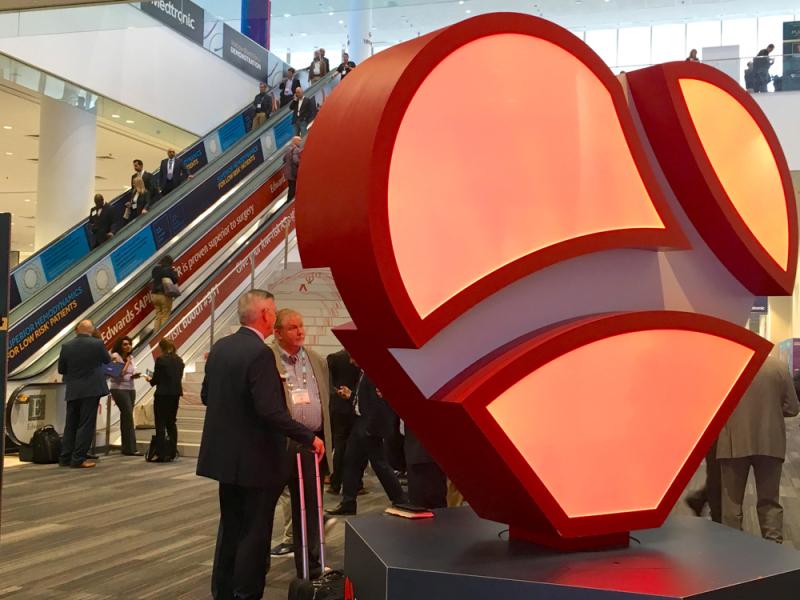 #TCT2019 #TCT #TCT19 The Cardiovascular Research Foundation (CRF) heart at TCT 2019.