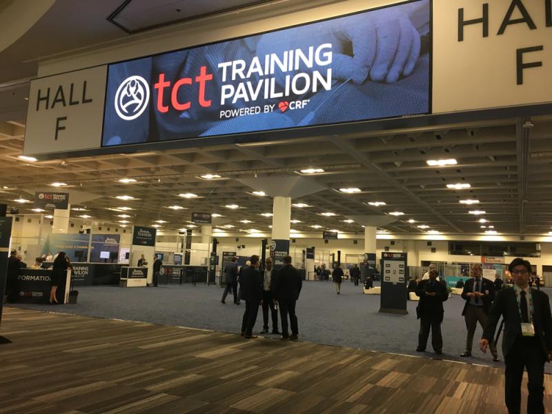 #TCT2019 #TCT #TCT19  The TCT 2019 training pavilion had several classrooms where vendors had hands-on training with guidewires, hemodynamic support and TEE procedure guidance.