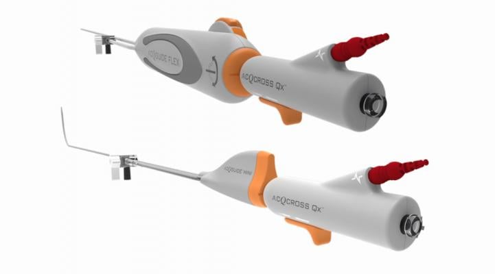 The U.S. Food and Drug Administration (FDA) cleared the Acutus Medical AcQCross family of universal transseptal crossing devices. This is the only transseptal puncture system specifically engineered to pair and mate seamlessly with Acutus’ own suite of sheaths and with sheaths sold by other manufacturers. 