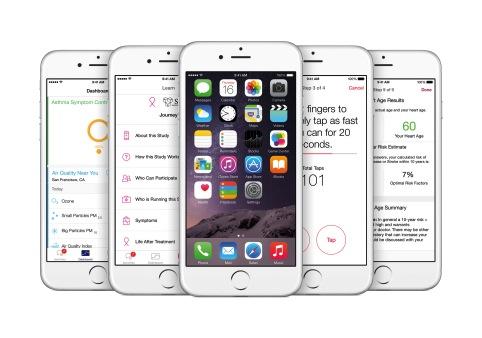 Apple, ResearchKit, open software research, medical research apps