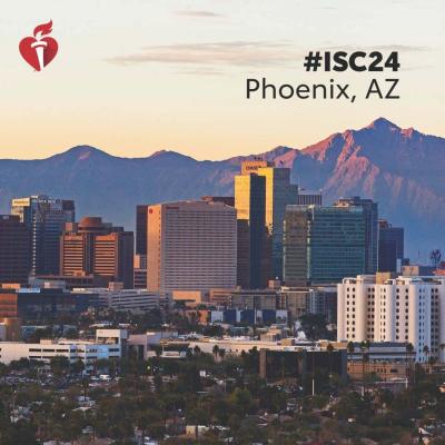 The International Stroke Conference 2024 will be held Feb. 7-9 in Phoenix, Arizona