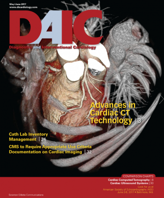 DAIC magazine's may issue includes a comparison chart and article on advances in cardiac CT