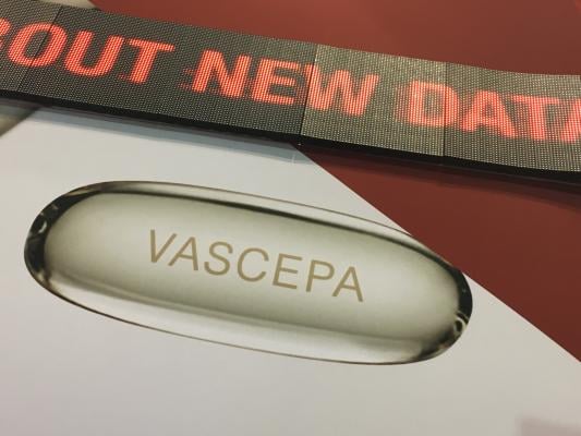 Icosapent Ethyl (Vascepa) significantly Reduces Revascularizations in Statin Patients in the REDUCE-IT REVASC analyses presented as a late-breaking study at SCAI 2020. Photo by Dave Fornell