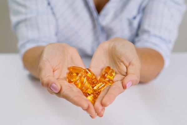 Omega-3 fish oil supplements did not help patients after a heart attack in AHA 2020 study. #AHA #AHA20 #AHA2020. Getty Images