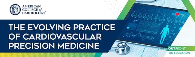 The American College of Cardiology's Evolving Practice of Cardiovascular Precision Medicine course on May 13, 2022 will feature an opening session that includes Geoffrey Ginsburg, MD, PhD and Joshua C. Denny, MD, MS. 