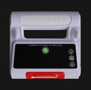 defibrillator, AED, HeartHero, heart attack, cardiac arrest