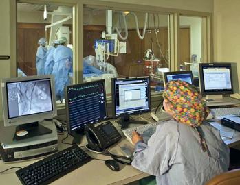 DMC Heart Hospital, Detroit Medical Center, complex percutaneous intervention education course, PCI, cath lab training