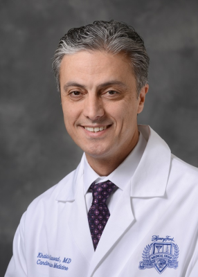 Khaldoon Alaswad, M.D., director of catheterization lab at Henry Ford Hospital in Detroit. Image courtesy of Henry Ford Health