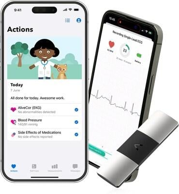 Luscii Virtual Heart Clinic aims to provide cardiologists with a comprehensive, easy-to-use app to offer remote cardiac patient monitoring to their patients. The app prompts patients to take measurements of vital signs which are automatically analysed to detect abnormalities. 