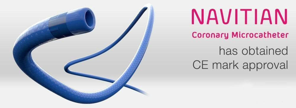 Navitian Coronary Microcatheter Receives CE Mark Approval