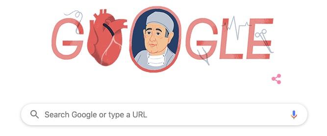 Google Doodle Celebrates Coronary Artery Bypass Graft Pioneer René Favaloro