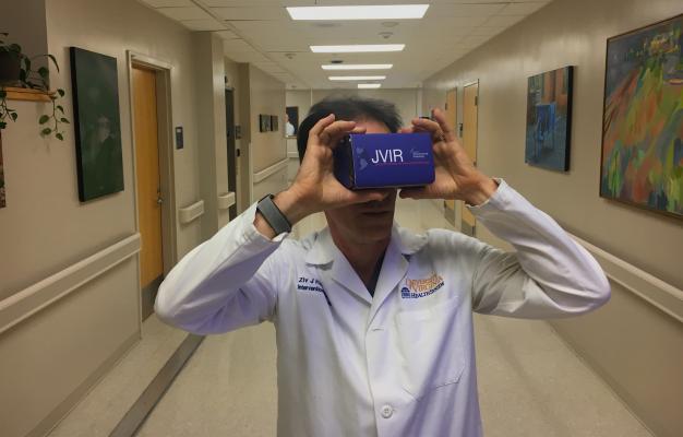 Radiologist Uses Virtual Reality as Interventional Radiology Teaching Tool