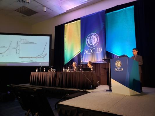 WVU cardiology chief Partho Sengupta, M.D., describes at ACC 2019 how artificial intelligence already helps cardiologists in echocardiography.
