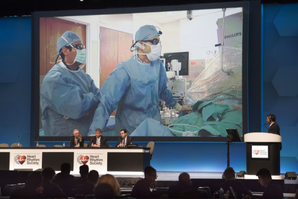 Heart Rhythm Society (HRS) live electrophysiology (EP) procedure case at the 2018 annual meeting. #HRS2018