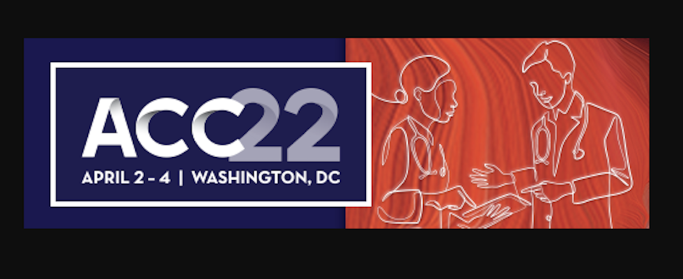 The American College of Cardiology will host the 71st Annual Scientific Session & Expo live, in person, in Washington, DC, April 2 – 4, 2022, and provides the opportunity to network with colleagues