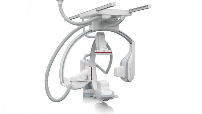 Siemens unveiled two new 510(k)-pending angiography systems, the Artis Q and Artis Q.zen, which incorporate new X-ray tube, detector and imaging software technology, which can help reduce dose significantly, while offering improved image quality.