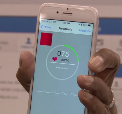 Smartphone to track heart health, wearables