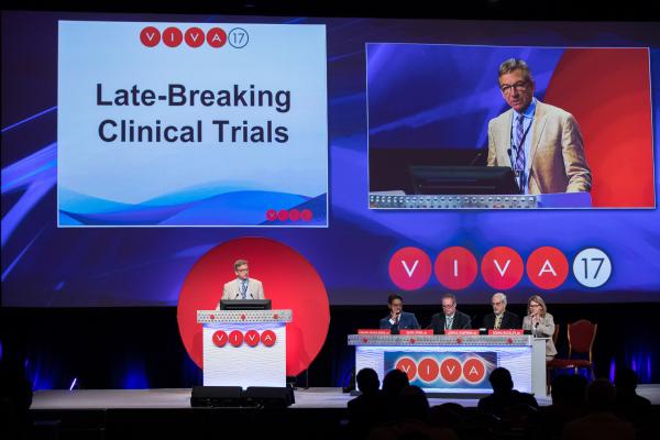 Viva conference late breaking clinical trials, #VIVA19 #VIVA #VIVA2019