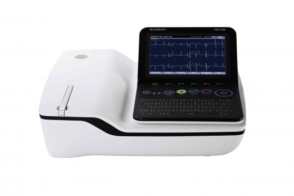 The MAC 2000 is GE Healthcare's latest resting ECG system, which offers new integration options to improve interoperability and transfer of waveform data.  ECG, ECG advances, new ECG technology, MAC 2000