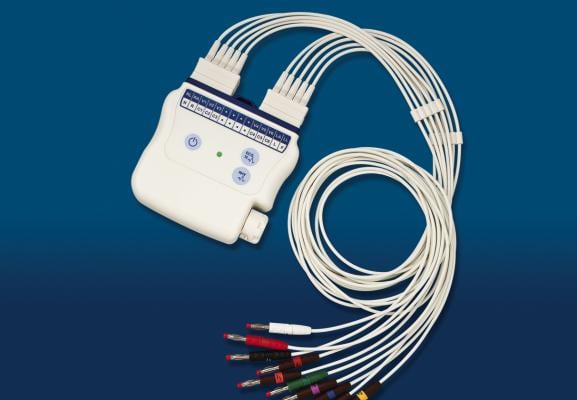 Mortara's Wirless Acquisition Model (WAM) enables ECGs to be recorded without the need to tether the patient to the monitoring system. ECG, ECG advances, new ECG technology