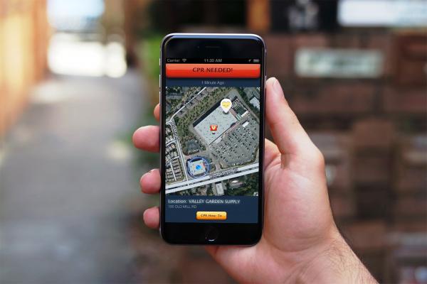 The PulsePoint app enables trained CPR responders to get community wide alerts when a 911 center receives a call for sudden cardiac arrest (SCA). The app shows potential first responders near the location on a map of where the patient is located in hopes that they might start CPR prior to the arrival of paramedics. This is an effort to improve CPR response times and SCA survival rates. Pulsepoint, uberization of healthcare, sudden cardiac arrest
