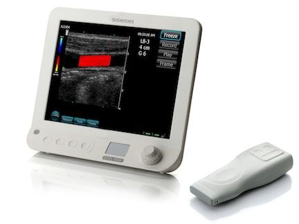 Siemens unveiled the world's first wireless ultrasound transducer at RSNA 2012.