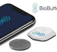 BioIntelliSense's new BioButton for 90-days of continuous wireless temperature and vital signs monitoring on a coin-sized disposable medical device 