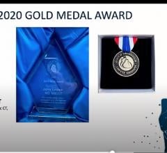 During the SCCT 2020 virtual meeting, SCCT President Ron Blackstein, M.D., Brigham and Women's, presents the SCCT Gold Award to John Lesser, M.D., MSCCT, director of advanced imaging and cardiac CT, Minneapolis Heart Institute, Abbott Northwestern Hospital. 