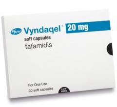 Tafamidis meglumine (Vyndaqel) is one of two new drugs cleared by the FDA for the treatment of the cardiomyopathy caused by transthyretin mediated amyloidosis (ATTR-CM) in adults. These are the first FDA-approved treatments for ATTR-CM. U.S. Food and Drug Administration (FDA) approved tafamidis meglumine (Vyndaqel) and tafamidis (Vyndamax) capsules for the treatment of the cardiomyopathy.