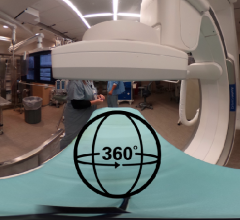 Philips Azurion Clarity angiography system in the hybrid cath lab at Henry Ford Hospital.