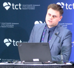 HREVS study principal investigator Vladimir Ganyukov, M.D., Ph.D., head of interventional cardiology, State Scientific Institute for Complex Issues of Cardiovascular Diseases, Kemerovo, Russia, at TCT 2017.