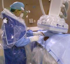 The ZerGravity radiation protection system. The Zero Gravity suit allows interventional radiologists and cardiologists to shed their lead aprons in the cath lab.