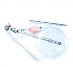 cath lab drug-eluting balloons stents bare metal clinical trial study RIBS V