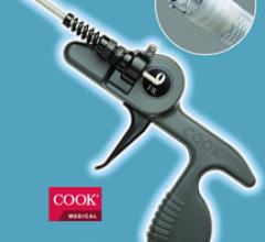 The Cook Evolution lead extraction system.