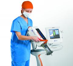 Bayer Arterion contrast media Injector used to administer medical imaging contrast for CT scans.
